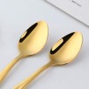 Buyit 6 Pcs 18-0 Stainless Steel Tea Spoon Coffee Spoon