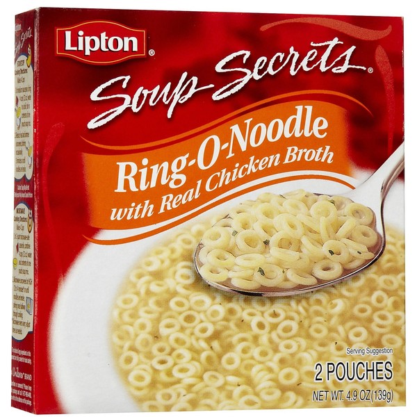 Lipton Soup Secrets Ring-O-Noodle Soup Mix - 4.9 oz -