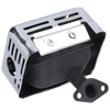 Muffler Exhaust Assembly Fit Metal Silencer Accessory Set Kit with