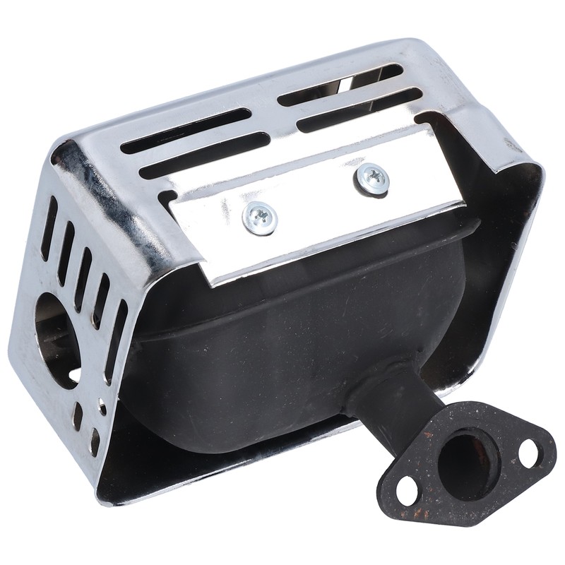Muffler Exhaust Assembly Fit Metal Silencer Accessory Set Kit with