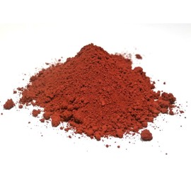 Pure Iron Oxide, Min. 97.5%, Red, Powder, Dieiron Trioxide, Iron (III) Oxide, Micronised Alpha-Fe2O3, CAS No.: 1309-37-1 (500g)
