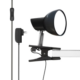 Topmb Book Light Easy Reading Clamp Super Bright Clip For In Bed Headboard To Attach