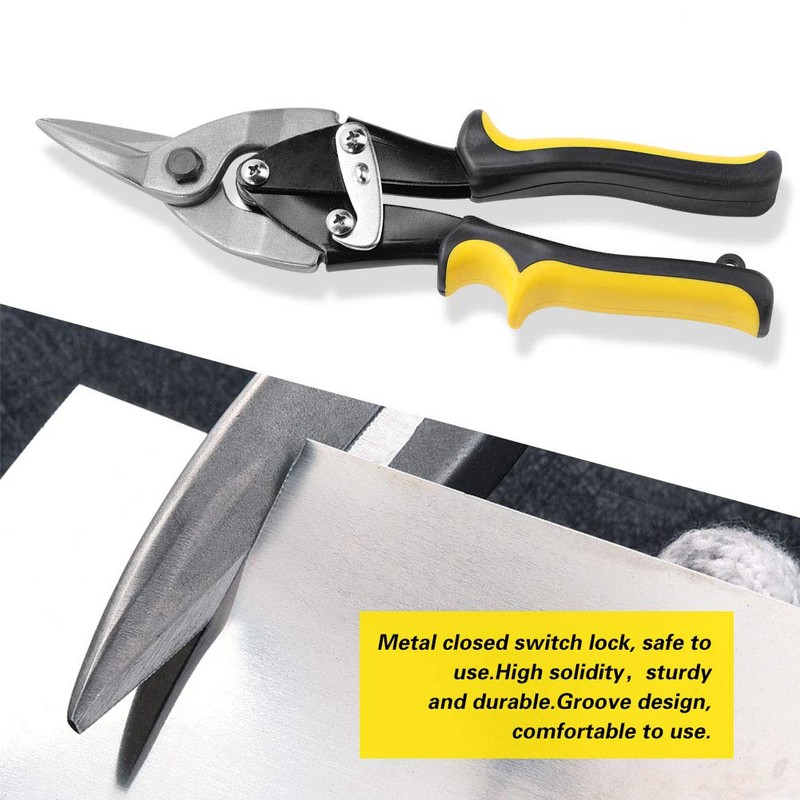 KIMISS Tijeras de corte para láminas de acero inoxidable, ideal