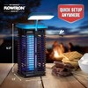 Flowtron Solar Bug Zapper | Portable Electric Insect Killer with