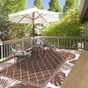 Ileading Outdoor Rug Carpet for Patio 5' x7' Waterproof Reversible