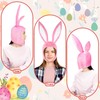 Jococs Easter Hat Plush Bunny Hat Bunny Ears Cap Rabbit
