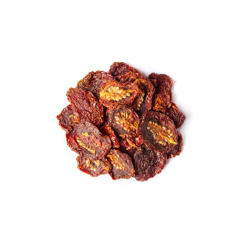 Organic Sun-Dried Tomatoes, 8 Ounces - Salted, Non-GMO, Kosher, Raw,