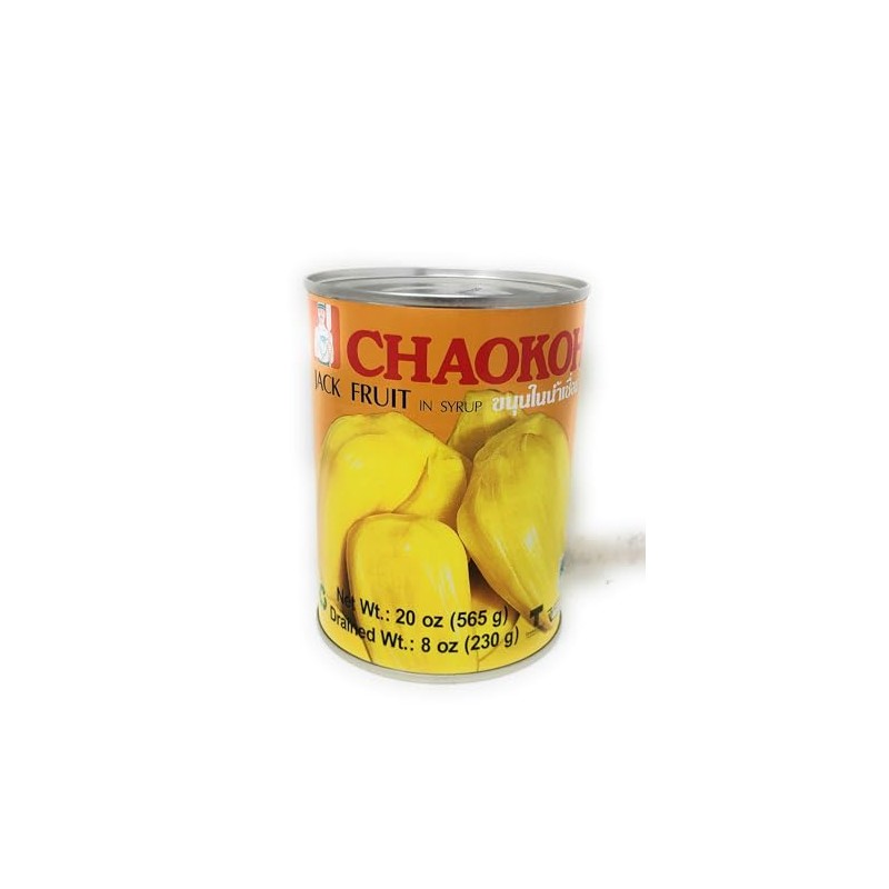 Chaokoh Jack Fruit in Syrup 20oz, 1 Pack