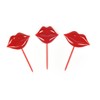 Genuine Fred LIP SERVICE Pucker Party Picks, Set of 18