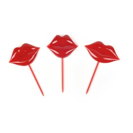 Genuine Fred LIP SERVICE Pucker Party Picks, Set of 18