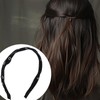 Harilla Stirnband Vielseitig Headwrap Dekoration Geschenke PU Stilvolle Haarband
