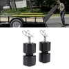 Trailer Tailgate Lift Assist Rollers Kit, 4 Pcs Metal Trailer