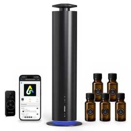 Hotel Waterless Essential Oil Diffuser Battery Powered 1500 Sq Ft Coverage