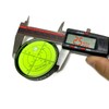 2.5X0.55 Inch Horizontal Bubble Level Precision Bulls-eye Circular Bubble Level