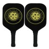 Pickleball Raquette Set 2 Rackets 4 Balls Lightweight Carbon Fiber