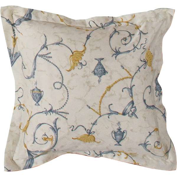 Bassetti Oplontis Cushion Cover for Bed Linen, 100% Cotton Satin