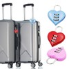 Pink Combination Lock, Heart Shape 3 Digital Password Padlock, Mini