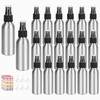 YEUIKERR 20 Pack Aluminum Spray Bottles 2 oz/60 ml Small