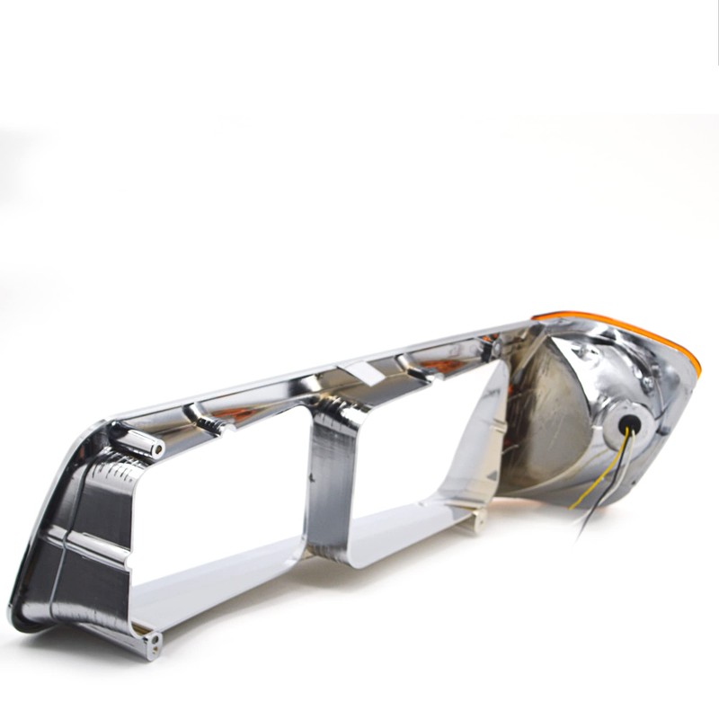Torque Headlight Bezel Passenger Right Side Replacement for 1989-2002 Freightliner