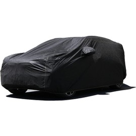 Car Cover for All Weather Rain Snow Hail Sun UV Waterproof Fit 2002 2003 2004 2005 2006 2007 2008 2009 2010 Kia Sorento -Ultimate Protect (Black)