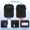 BOVKE Tools Pack Storage Bag with Plenty of Pockets for