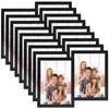 WIFTREY 5x7 Black Picture Frame Bulk 5 x 7 Photo