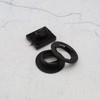 EMSea 4Pcs Car Mat Retainer Carpet Anti-Slip Buckle Twist Plastic