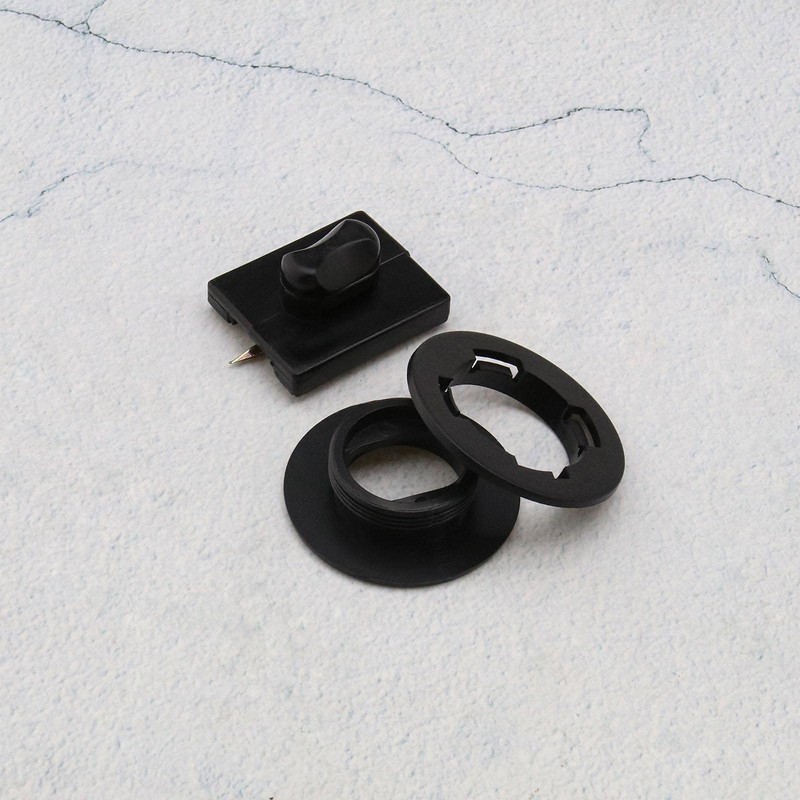 EMSea 4Pcs Car Mat Retainer Carpet Anti-Slip Buckle Twist Plastic