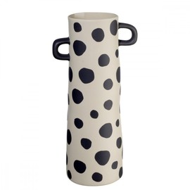 Asa - Striped Polka Dot Vase Height 28cm