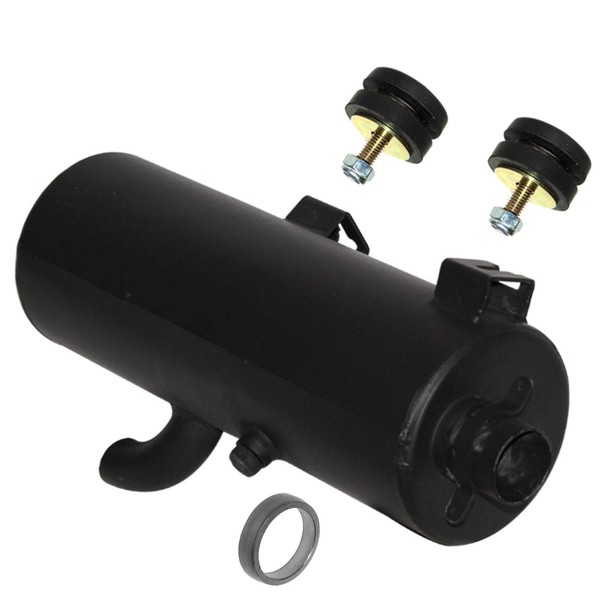 Caltric Exhaust Muffler Silencer Compatible with Polaris Sportsman 500 4X4 1996-2001 with Donut