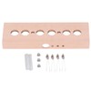 DIY Glow Tube Clock Kit 4 Lamps Beech Wood Enclosure