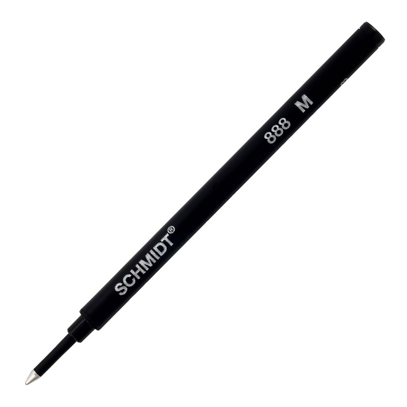 Schmidt 888 Ceramic Rollerball Plastic Tube Refill Medium Point 0.7mm,