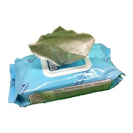 Prima Wipes Adult Washcloths, 48 Extra-large Wipes Per Pack by Life Guard