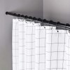 Ulable 24 Pack Shower Curtain Hooks Rings Roller Balls Shower