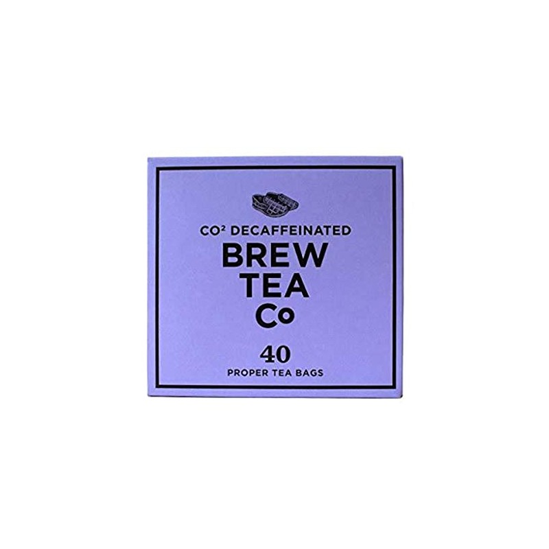 Brew Tea Co Decaffeinated Ceylon Proper, pack of 40