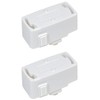 Swan Denki DUS-52WH-2S Lighting Rail Plug (Hanging Ceiling Body) White