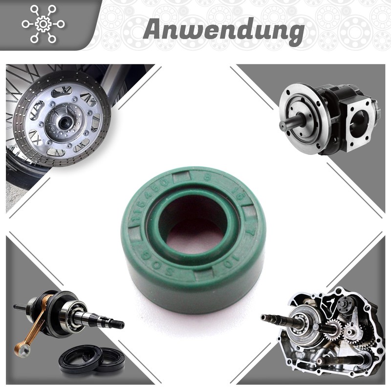 Parts and Parts Shaft seal 8 x 16 x 7