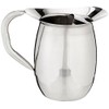 Winco WPB-2C Deluxe Bell Pitcher with Ice Catcher, 2-Quart, Stainless