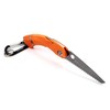 Village Blacksmith Folding Pocket Saw with Aluminum Carabiner Made in