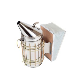 SunVara 11" Bee Smoker Stainless Steel with Heat Shield Beekeeping Equipment