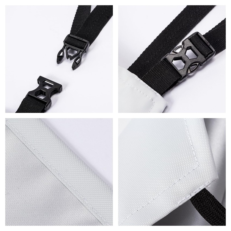 Granbey Colorful Dog Paws Apron, Christmas Tree, 28 x 33"