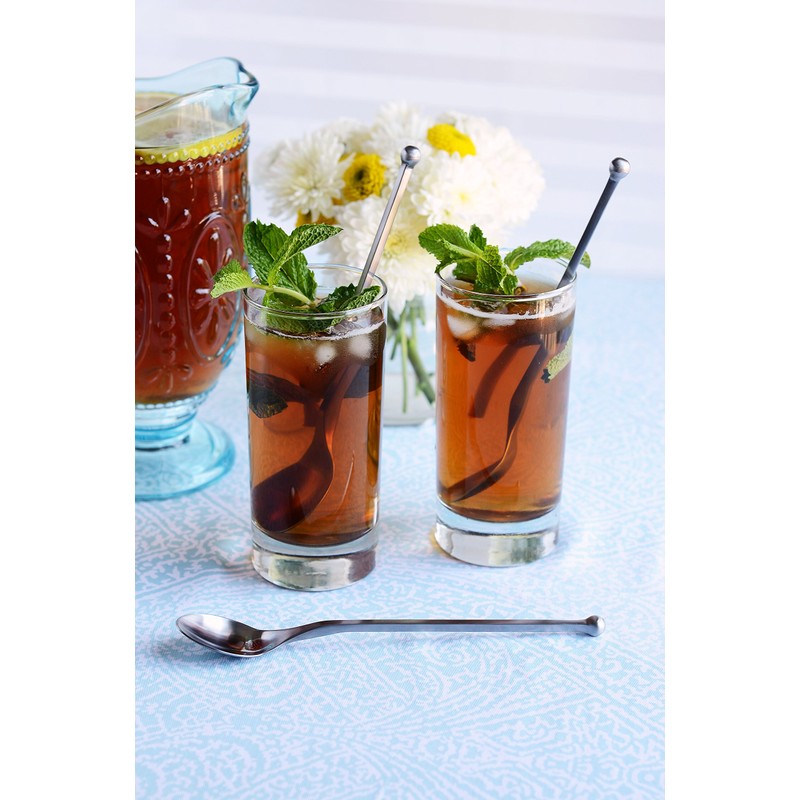 Knork Original Long Handle Iced Tea Spoon, 6 Piece Set,