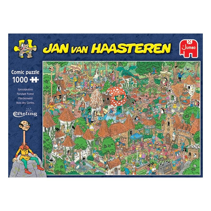 Jumbo Jan Van Haasteren Fairytale Forest Puzzle (1000 Pieces)