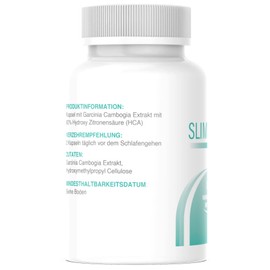 - Saint Nutrition® Slimygood Vegan Food Supplement Capsules, 25-Day Treatment for Men and Women, Extremely High Dosage, Metabolism, Fast and Natural