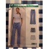 Simplicity Pattern #R10078 Misses Pants Shorts Fabric Tie Belt Size