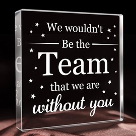 Boss Gifts for Women Men, Bus Driver Baseball Coach Employee Appreciation Gifts Acrylic Plaque, Farewell Retirement Christmas Boss Day Gifts for Coworkers Boss Lady Staff Manager Leader, Thank You Office Decor