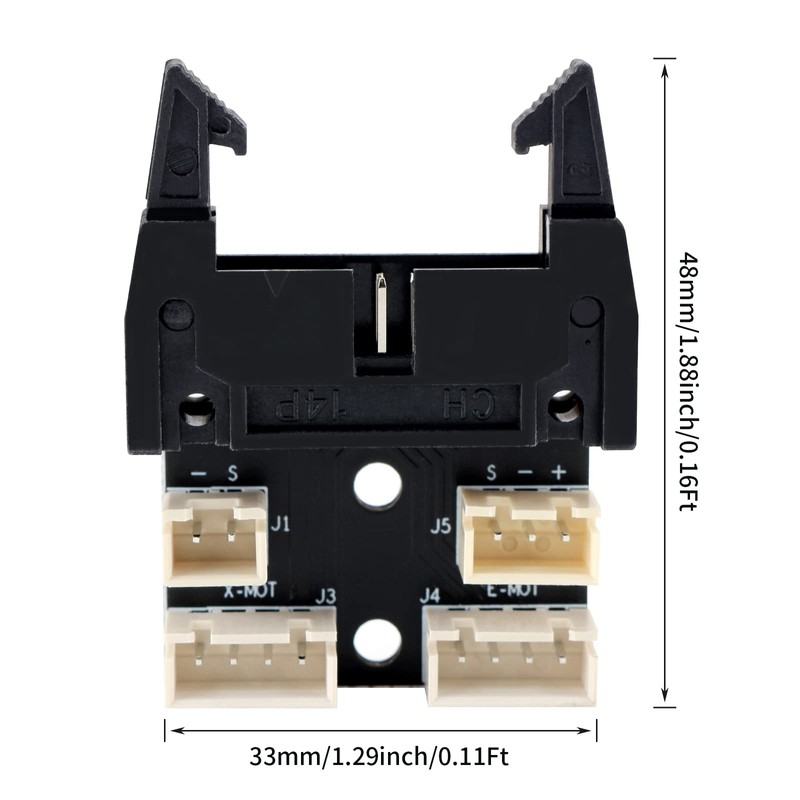 BCZAMD Anycubicc Vyperr 3D Printer Replacement Parts Transferboard Adapter Connect