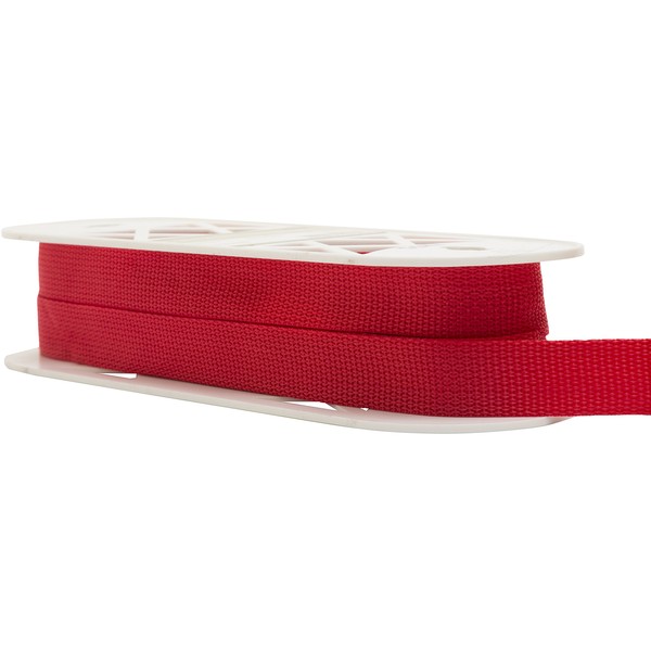 Wrights Polyester Webbing, 1-Inch by 15-Yard, Red