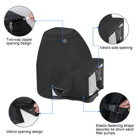 Pool Pump Cover, Pump House for Pool Pump, Pool Pump Cover, Sand Filter System Cover, Pool Pump House, Pool Pump Cover (14-16 Inches)