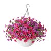WeiLaiKeQi Faux Plant Basket for Spring Decoration in Yard and